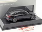 Audi A6 C8 セダン 神話 黒 1:43 iScale