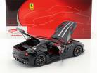 Ferrari F12 TDF Byggeår 2016 daytona sort 1:18 BBR