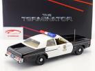 Dodge Monaco Metropolitan Police year 1977 Movie Terminator (1984) with T-800 figure 1:18 Greenlight