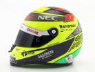 Sergio Perez Force India VJM09 fórmula 1 2016 capacete 1:2 Schuberth