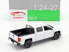 Chevrolet Silverado année de construction 2017 blanc 1:24 Welly
