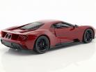 Ford GT année de construction 2017 pourpre 1:24 Welly