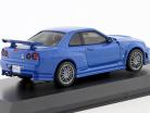 Brian's Nissan Skyline GT-R Fast & Furious 4 2009 bleu 1:43 Greenlight