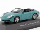 Porsche 911 (996) Carrera cabriolé ano de construção 1999 verde metálico 1:43 Atlas