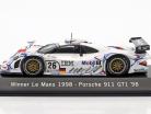 Porsche 911 GT1 #26 Winnaar 24h LeMans 1998 McNish, Aiello, Ortelli 1:43 Spark
