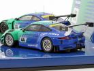 2-Car Set BMW M6 GT3 #33 & Porsche 911 GT3 R #44 Nürburgring 2018 Falken Motorsports 1:43 Minichamps