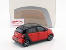 Smart forfour Coupe (W453) sort / rød 1:18 Norev