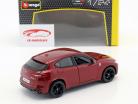 Alfa Romeo Stelvio year 2017 red 1:24 Bburago