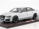 Audi S8 plus (D4) año de construcción 2017 plata 1:18 MotorHelix