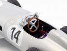 Karl Kling Mercedes-Benz W196 #14 tercero británico GP fórmula 1 1955 1:18 iScale