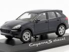 Porsche Cayenne E2 II S (958) 2015 柴油机 深蓝色 1:43 Minichamps