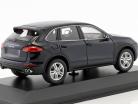 Porsche Cayenne E2 II S (958) 2015 柴油机 深蓝色 1:43 Minichamps