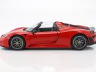 Porsche 918 Spyder Weissach pacote ano de construção 2013 guardas vermelho 1:12 AUTOart