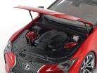 Lexus LC 500 year 2017 red metallic 1:18 AUTOart