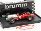 Chris Amon Ferrari 312 F1 #9 6 Pays-Bas GP formule 1 1968 1:43 Brumm