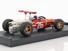 Jacky Ickx Ferrari 312 F1 #26 vincitore Francia GP formula 1 1968 con pilota cifra 1:43 Brumm