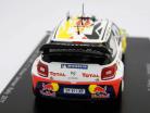 雪铁龙DS3 WRC＃2得主德国拉力赛2011 1:43星火