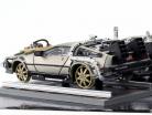DeLorean DMC-12 Back to the Future 3 car-set 1:43 SunStar