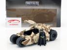 Batmobile from the Movie The Dark Knight 2008 with Batman figure 1:24 Jada Toys
