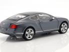 Bentley Continental GT Thunder año 2011 metálica de color gris azulado 1:18 Minichamps