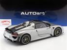 Porsche 918 Spyder Opførselsår 2013 sølv 1:12 AUTOart