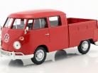 Volkswagen VW Type 2 double cabin red 1:24 MotorMax