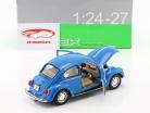 大众 VW 甲壳虫 1959年 蓝色 1:24 威利 Welly