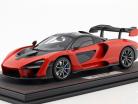 McLaren Senna Construction year 2018 red accent 1:18 BBR