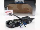 Animated Batmobile with Batman figure matt black 1:24 Jada Toys