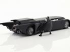 Animated Batmobile with Batman figure matt black 1:24 Jada Toys