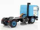 Volvo F10 camion con P&O camion container anno di costruzione 1983 blu 1:43 Ixo