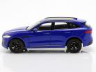 Jaguar F-Pace année de construction 2016 bleu 1:24 Welly