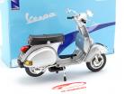 Vespa P200E del Baujahr 1978 silber 1:12 NewRay