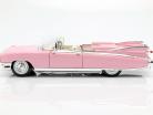 Cadillac Eldorado Biarritz År 1959 lyserød 1:18 Maisto