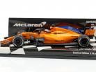 Carlos Sainz jr. McLaren MCL33 #55 prueba Abu Dhabi GP F1  2018 1:43 Minichamps