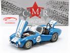 Shelby Cobra 427 Racing #21 1965 bleu / blanc 1:18 CMR
