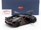 Bugatti Chiron année de construction 2017 nocturne noir 1:18 AUTOart