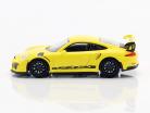 Porsche 911 (991) GT3 RS year 2013 racing yellow / black 1:87 Minichamps