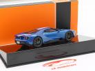 Ford GT année de construction 2017 bleu / blanc 1:43 Ixo