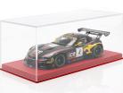 Hochwertige Acryl Vitrine para Carros modelo no Escala 1:18 vermelho BBR