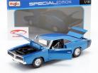 Dodge Charger R/T year 1969 blue metallic 1:18 Maisto