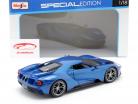 Ford GT Baujahr 2017 blau metallic 1:18 Maisto
