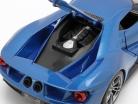 Ford GT year 2017 blue metallic 1:18 Maisto
