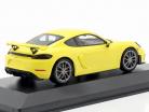 Porsche 718 (982) Cayman GT4 Année 2019 Jaune 1:43 Minichamps