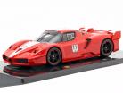 Ferrari FXX #11 rosso con le strisce bianche 1:43 Hotwheels Elite