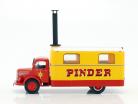 Unic ZU 51 Køkken lastbil Pinder cirkus Opførselsår 1952 gul / rød 1:43 Direkt Collections