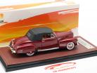 Cadillac Series 62 Convertible Closed Top Baujahr 1941 dunkel rot 1:43 GLM