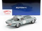 Jaguar Lightweight E-Type con removibile top anno di costruzione 2015 argento 1:18 AUTOart