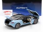 Aston Martin DB11 coupe Opførselsår 2017 lyseblå metallisk 1:18 AUTOart