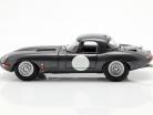 Jaguar Lightweight E-Type with removable Top year 2015 dark grey 1:18 AUTOart